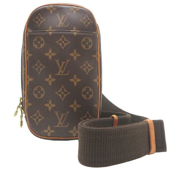 LOUIS VUITTON Brown Monogram Shoulder Bag - Picture 1 of 10